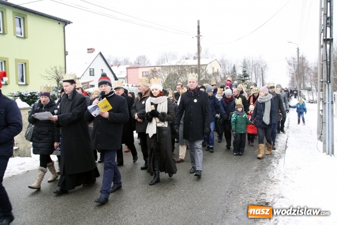 Zdjęcie w galerii na portalu naszwodzislaw.com: Po raz drugi przez Turzę Śląską przeszedł Orszak Trzech Kr&oacute;li wiadomości z regionu