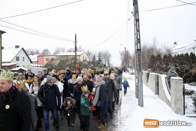 Zdjęcie w galerii na portalu naszwodzislaw.com: Po raz drugi przez Turzę Śląską przeszedł Orszak Trzech Kr&oacute;li wiadomości z regionu