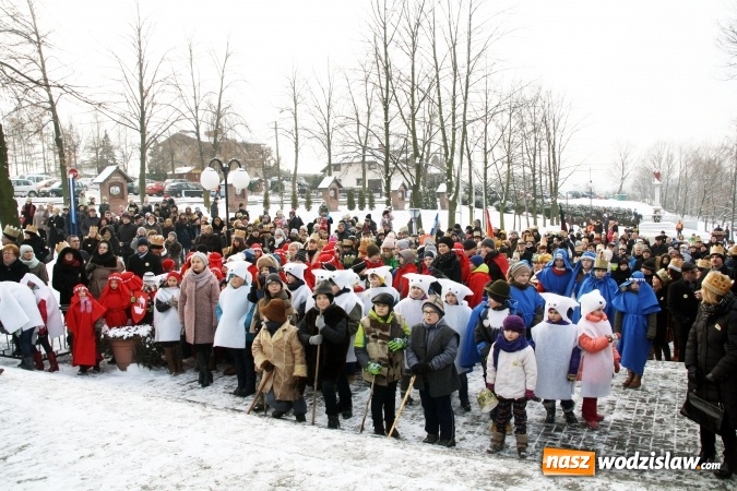 Zdjęcie w galerii na portalu naszwodzislaw.com: Po raz drugi przez Turzę Śląską przeszedł Orszak Trzech Kr&oacute;li wiadomości z regionu