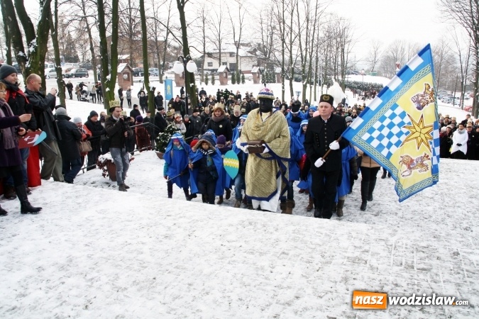 Zdjęcie w galerii na portalu naszwodzislaw.com: Po raz drugi przez Turzę Śląską przeszedł Orszak Trzech Kr&oacute;li wiadomości z regionu