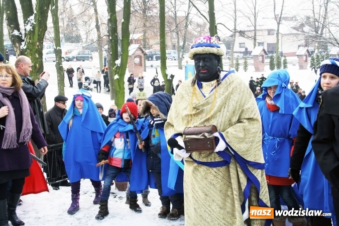Zdjęcie w galerii na portalu naszwodzislaw.com: Po raz drugi przez Turzę Śląską przeszedł Orszak Trzech Kr&oacute;li wiadomości z regionu