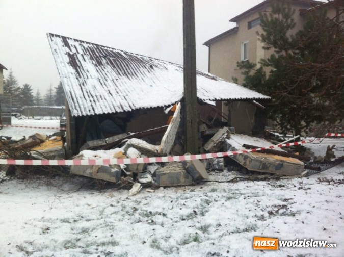 Zdjęcie w galerii na portalu naszwodzislaw.com: Doszło do wybuchu butli gazowej w Skrzyszowie wiadomości z regionu