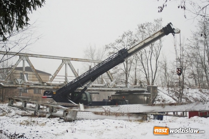 Zdjęcie w galerii na portalu naszwodzislaw.com: Zamknięta ulica Moszczeńska w Mszanie  wiadomości z regionu