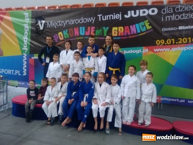 Zdjęcie w galerii na portalu naszwodzislaw.com: Zawodnicy z wodzisławskiego klubu Judo Kids wzięli udział w międzynarodowych zawodach w Bielsku-Białej wiadomości z regionu