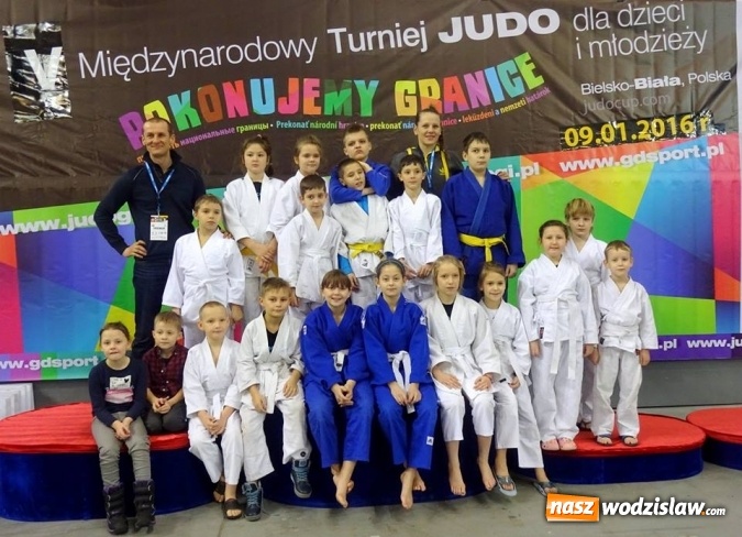 Zdjęcie w galerii na portalu naszwodzislaw.com: Zawodnicy z wodzisławskiego klubu Judo Kids wzięli udział w międzynarodowych zawodach w Bielsku-Białej wiadomości z regionu