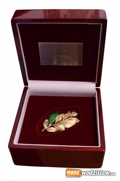 Zdjęcie w galerii na portalu naszwodzislaw.com: Złoty Laur dla Prezesa Funduszu wiadomości z regionu