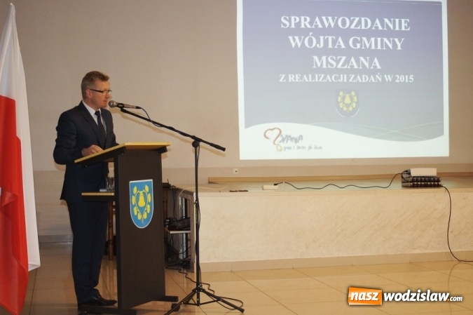 Zdjęcie w galerii na portalu naszwodzislaw.com: Wczoraj odbyła się pierwsza w tym roku sesja Rady Gminy Mszana  wiadomości z regionu