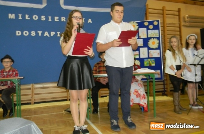 Zdjęcie w galerii na portalu naszwodzislaw.com: Społeczność SP w Mszanie obchodziła dziś święto swojego patrona. Wręczono 