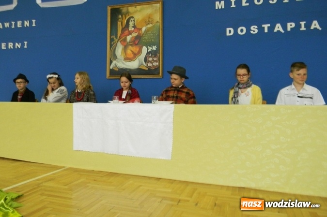 Zdjęcie w galerii na portalu naszwodzislaw.com: Społeczność SP w Mszanie obchodziła dziś święto swojego patrona. Wręczono 