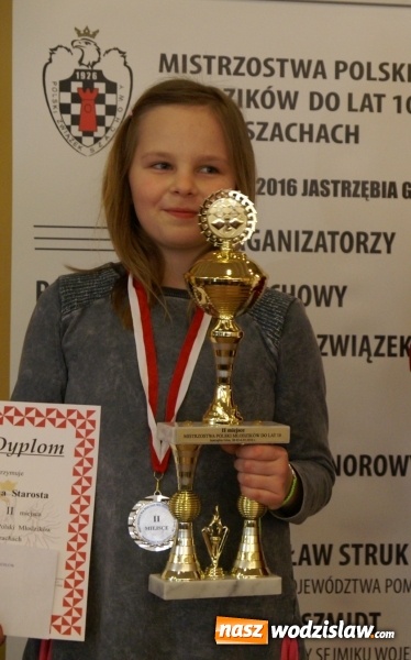 Zdjęcie w galerii na portalu naszwodzislaw.com: Rydułtowy: Martyna Starosta wicemistrzynią Polski w szachach wiadomości z regionu