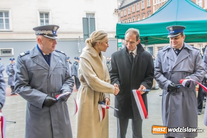 Zdjęcie w galerii na portalu naszwodzislaw.com: Otwarcie nowego komisariatu policji w Gliwicach wiadomości z regionu