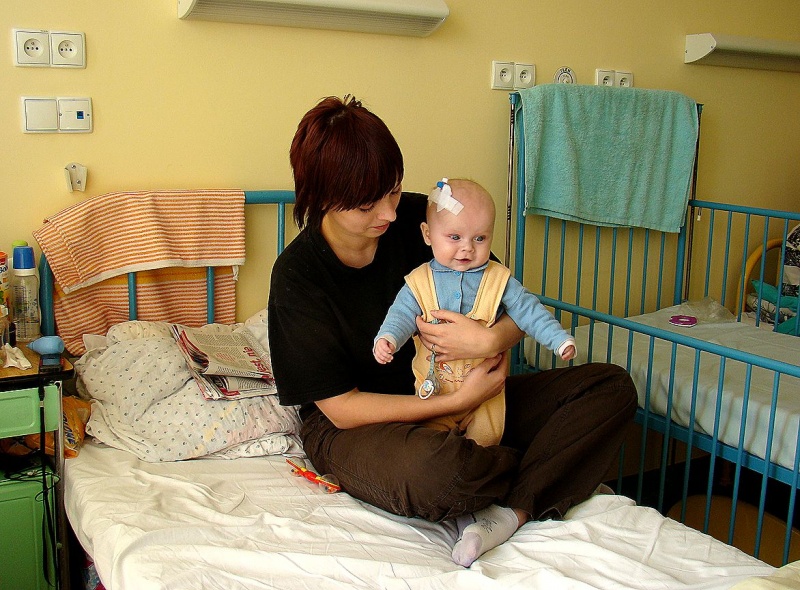 Zdjęcie w galerii na portalu naszwodzislaw.com: Na pediatrycznym trochę ciasno... wiadomości z regionu
