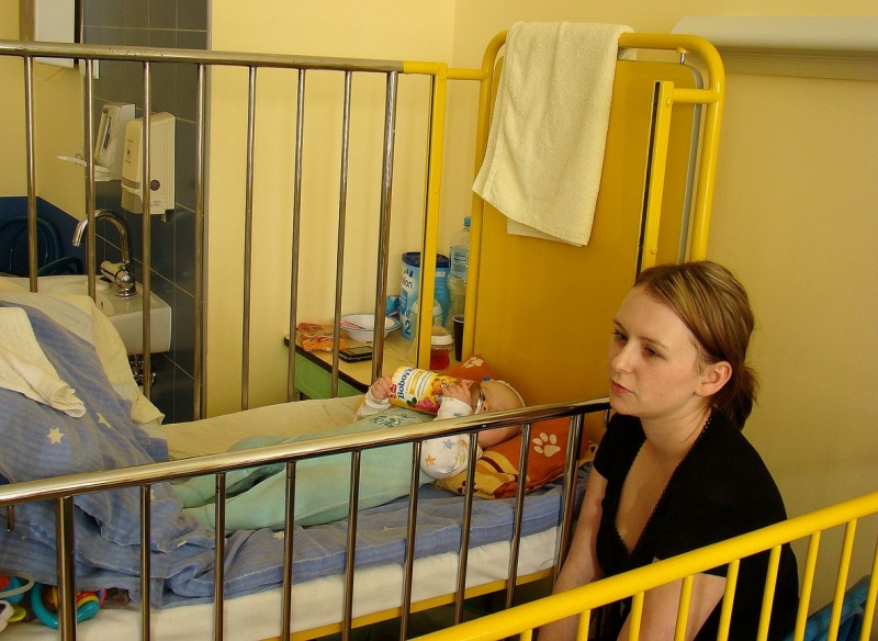 Zdjęcie w galerii na portalu naszwodzislaw.com: Na pediatrycznym trochę ciasno... wiadomości z regionu