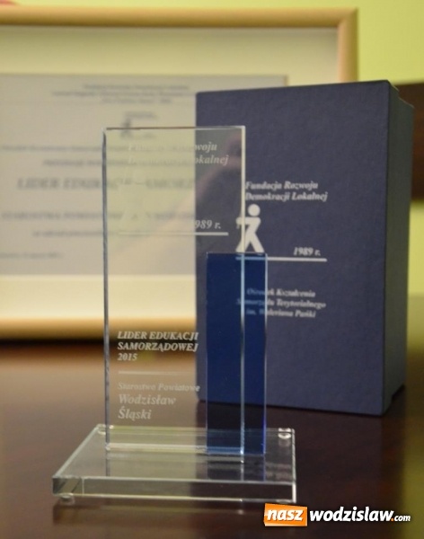 Zdjęcie w galerii na portalu naszwodzislaw.com: Starostwo Powiatowe w Wodzisławiu Śl. kolejny raz Liderem Edukacji Samorządowej  wiadomości z regionu