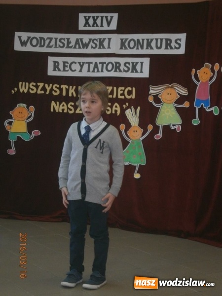 Zdjęcie w galerii na portalu naszwodzislaw.com: Z poezją za pan brat. Odbył się Miejski Konkurs Recytatorski  wiadomości z regionu