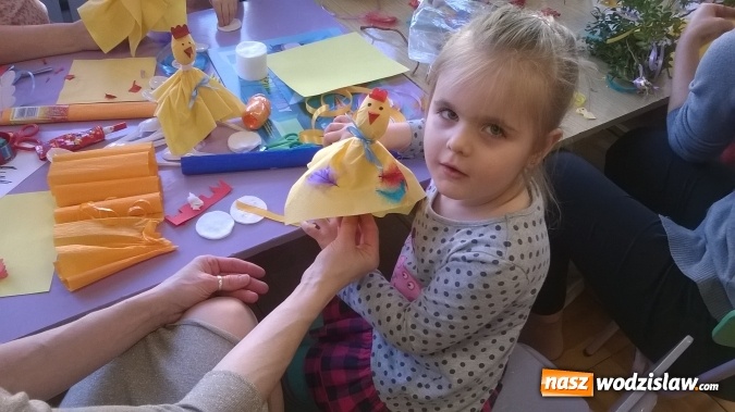 Zdjęcie w galerii na portalu naszwodzislaw.com: Wielkanocne warsztaty z rodzicami w PP 16  wiadomości z regionu