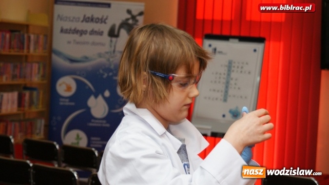 Zdjęcie w galerii na portalu naszwodzislaw.com: Światowy Dzień Wody z Wodociągami w raciborskiej bibliotece wiadomości z regionu