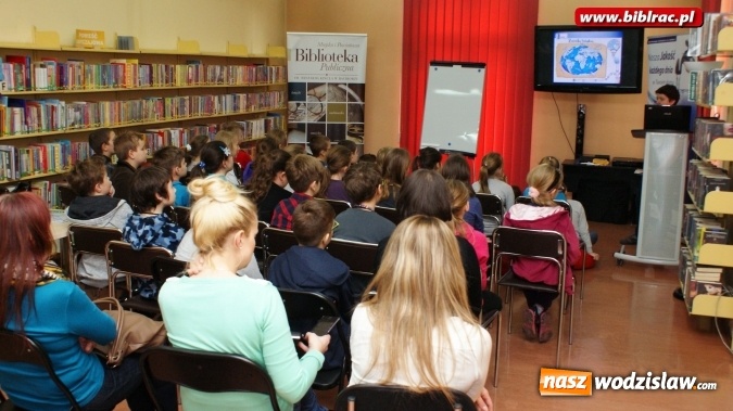 Zdjęcie w galerii na portalu naszwodzislaw.com: Światowy Dzień Wody z Wodociągami w raciborskiej bibliotece wiadomości z regionu