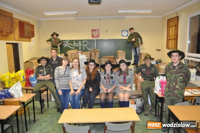 Zdjęcie w galerii na portalu naszwodzislaw.com: Rodacy - Bohaterom. Zbierano żywność dla kombatant&oacute;w na Kresach wiadomości z regionu