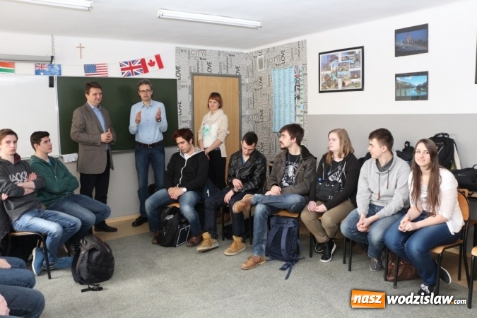 Zdjęcie w galerii na portalu naszwodzislaw.com:  Uczniowie z Niemiec odwiedzili Zespół Szkół Technicznych w Wodzisławiu Śl. wiadomości z regionu