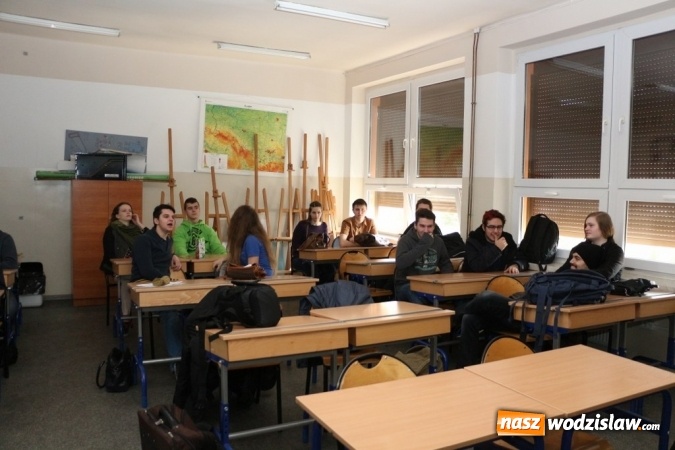 Zdjęcie w galerii na portalu naszwodzislaw.com:  Uczniowie z Niemiec odwiedzili Zespół Szkół Technicznych w Wodzisławiu Śl. wiadomości z regionu