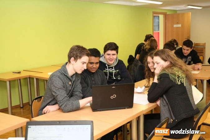 Zdjęcie w galerii na portalu naszwodzislaw.com:  Uczniowie z Niemiec odwiedzili Zespół Szkół Technicznych w Wodzisławiu Śl. wiadomości z regionu