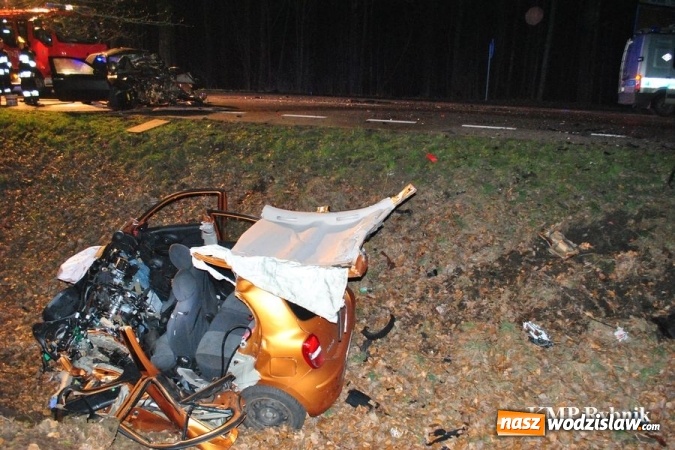 Zdjęcie w galerii na portalu naszwodzislaw.com: Śmiertelny wypadek w Rybniku. Wodzisławianin nagle zjechał na przeciwny pas ruchu. Doszło do zderzenia czołowego wiadomości z regionu