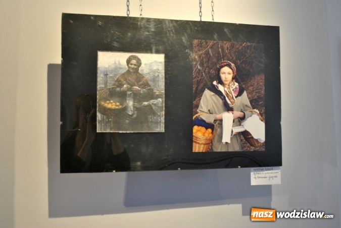Zdjęcie w galerii na portalu naszwodzislaw.com: Wernisaż wystawy 