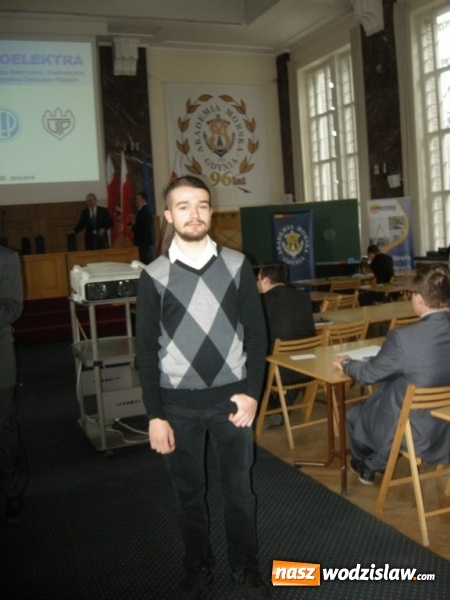 Zdjęcie w galerii na portalu naszwodzislaw.com: Paweł Długosz zwycięzcą ogólnopolskiej Olimpiady Wiedzy Elektrycznej i Elektronicznej Euroelektra wiadomości z regionu