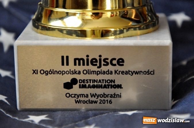 Zdjęcie w galerii na portalu naszwodzislaw.com: Drużyna z Gimnazjum nr 1 na podium XI Ogólnopolskiej Olimpiady Kreatywności Destination ImagiNation we Wrocławiu! wiadomości z regionu