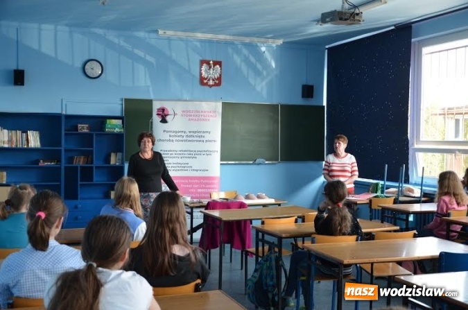 Zdjęcie w galerii na portalu naszwodzislaw.com: Obchody Światowego Dnia Zdrowia w Gimnazjum nr 2 wiadomości z regionu