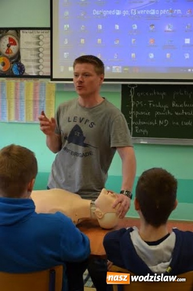 Zdjęcie w galerii na portalu naszwodzislaw.com: Obchody Światowego Dnia Zdrowia w Gimnazjum nr 2 wiadomości z regionu