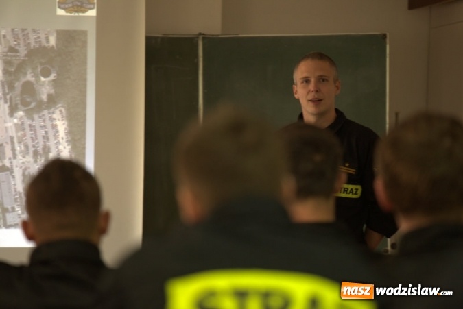 Zdjęcie w galerii na portalu naszwodzislaw.com: Pożar w łaźni na terenie KWK 