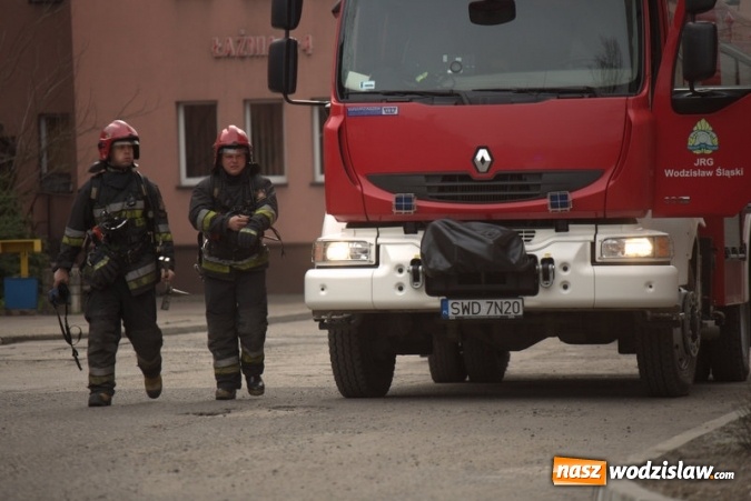 Zdjęcie w galerii na portalu naszwodzislaw.com: Pożar w łaźni na terenie KWK 