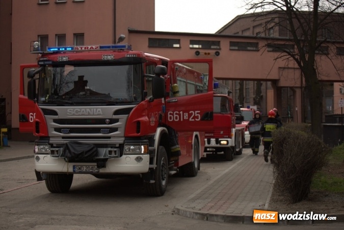 Zdjęcie w galerii na portalu naszwodzislaw.com: Pożar w łaźni na terenie KWK 