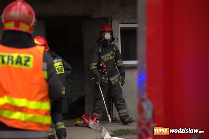 Zdjęcie w galerii na portalu naszwodzislaw.com: Pożar w łaźni na terenie KWK 