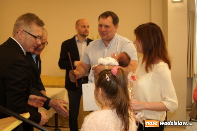 Zdjęcie w galerii na portalu naszwodzislaw.com: Mszana ma 7500-tną mieszkankę. Odbyło się spotkanie z najmłodszymi obywatelami gminy  wiadomości z regionu