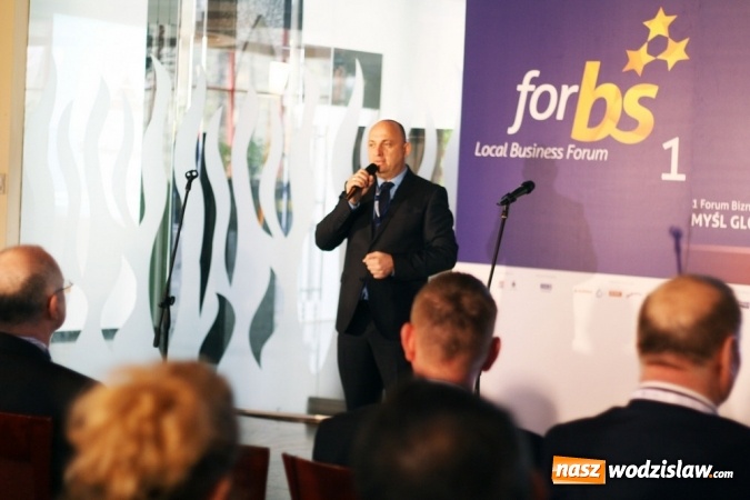 Zdjęcie w galerii na portalu naszwodzislaw.com: Myśl globalnie, działaj lokalnie. Za nami I. Forum Biznesowe w Wodzisławiu Śląskim wiadomości z regionu