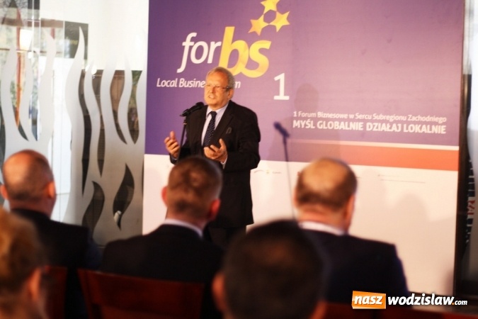 Zdjęcie w galerii na portalu naszwodzislaw.com: Myśl globalnie, działaj lokalnie. Za nami I. Forum Biznesowe w Wodzisławiu Śląskim wiadomości z regionu
