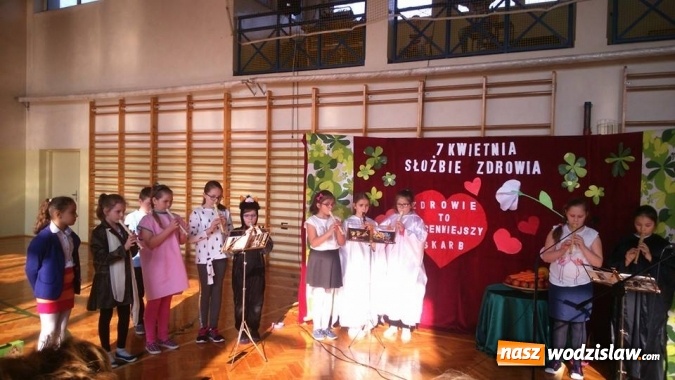 Zdjęcie w galerii na portalu naszwodzislaw.com: W SP numer 15 obchodzili Święto Służby Zdrowia  wiadomości z regionu