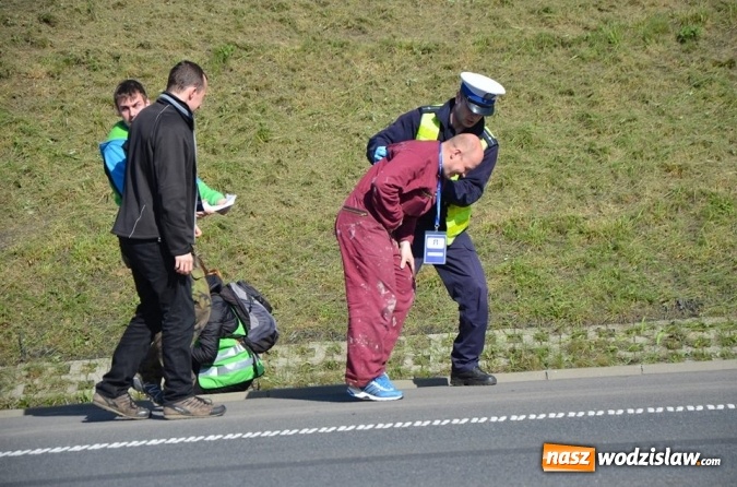 Zdjęcie w galerii na portalu naszwodzislaw.com: Doszło do wypadku na A1... Na szczęście tym razem to były tylko ćwiczenia wiadomości z regionu