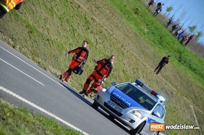 Zdjęcie w galerii na portalu naszwodzislaw.com: Doszło do wypadku na A1... Na szczęście tym razem to były tylko ćwiczenia wiadomości z regionu