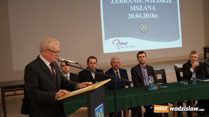 Zdjęcie w galerii na portalu naszwodzislaw.com: Zakończył się cykl wiosennych zebrań wiejskich w Mszanie, Połomi i Gogołowej wiadomości z regionu
