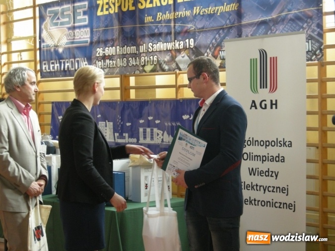 Zdjęcie w galerii na portalu naszwodzislaw.com: Uczniowie Budowlanki na podium XXXIX Ogólnopolskiej Olimpiady Wiedzy Elektrycznej i Elektronicznej wiadomości z regionu