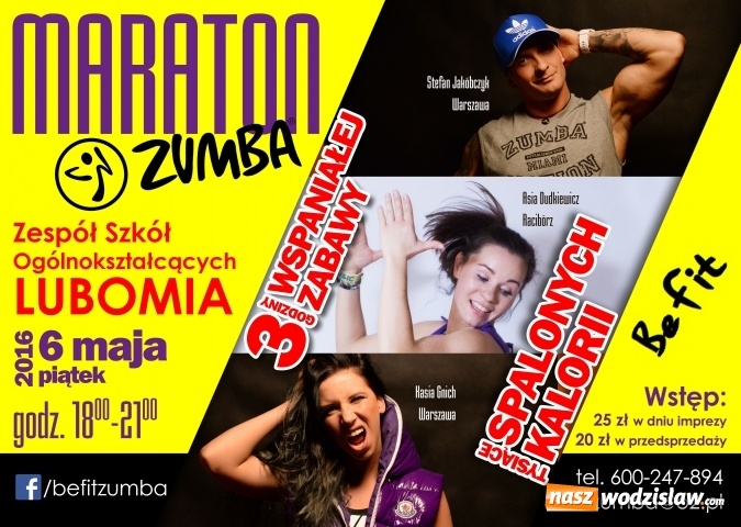 Zdjęcie w galerii na portalu naszwodzislaw.com: Niepowtarzalna okazja dla wszystkich miłośników Zumby! wiadomości z regionu