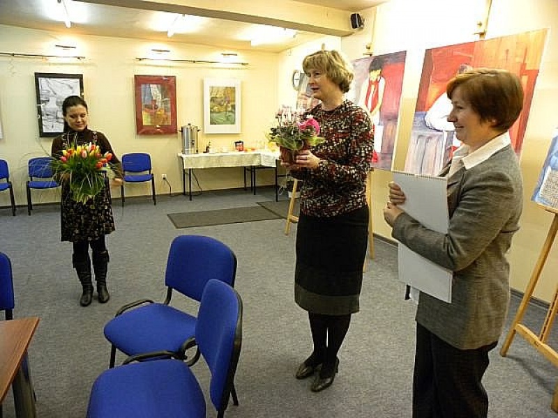 Zdjęcie w galerii na portalu naszwodzislaw.com: Finisaż wystawy Grupy Twórczej PASJA wiadomości z regionu