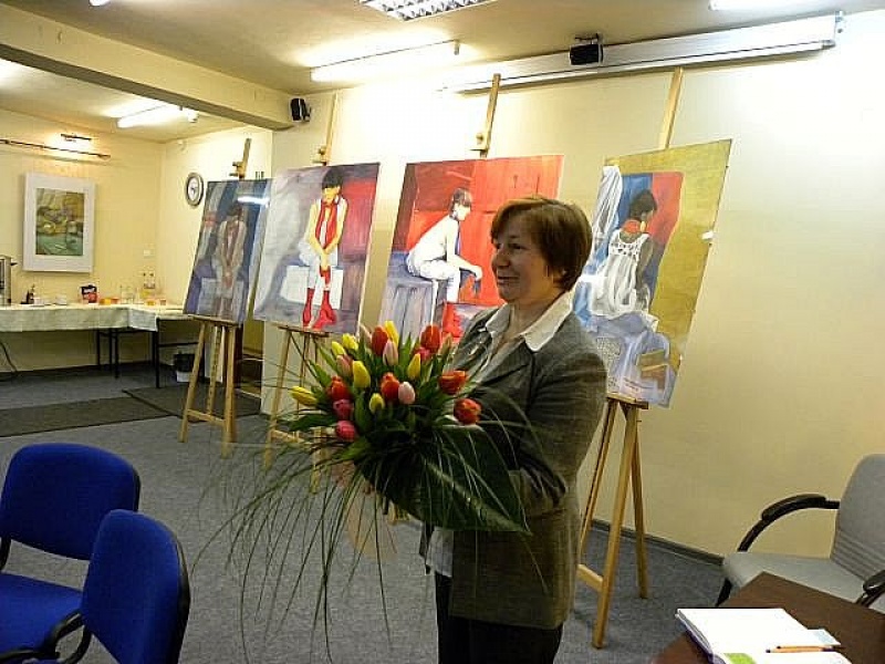 Zdjęcie w galerii na portalu naszwodzislaw.com: Finisaż wystawy Grupy Twórczej PASJA wiadomości z regionu