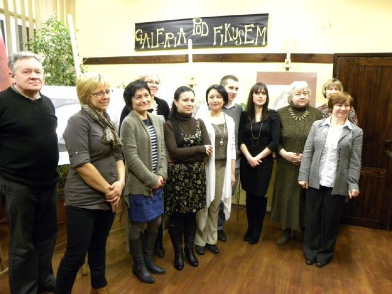 Zdjęcie w galerii na portalu naszwodzislaw.com: Finisaż wystawy Grupy Twórczej PASJA wiadomości z regionu