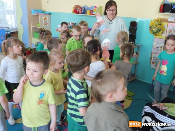 Zdjęcie w galerii na portalu naszwodzislaw.com: Kolor zielony opanował wodzisławskie przedszkole numer 6  wiadomości z regionu