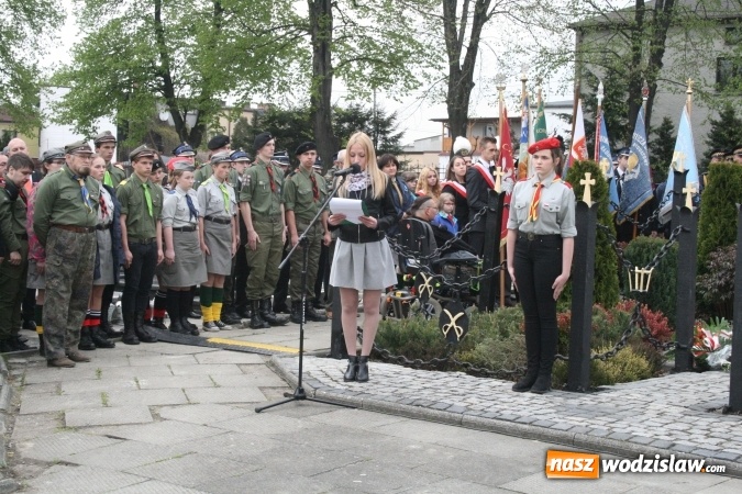 Zdjęcie w galerii na portalu naszwodzislaw.com: W Rydułtowach świętowano Dzień Flagi, 95. rocznicę III Powstania Śląskiego oraz Międzynarodowy Dzień Strażaka  wiadomości z regionu